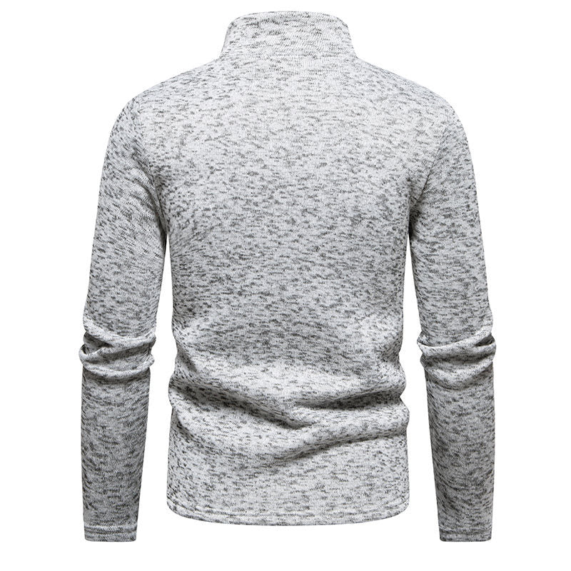 Cevori High Collar Full Zip Style Fleece Jacket