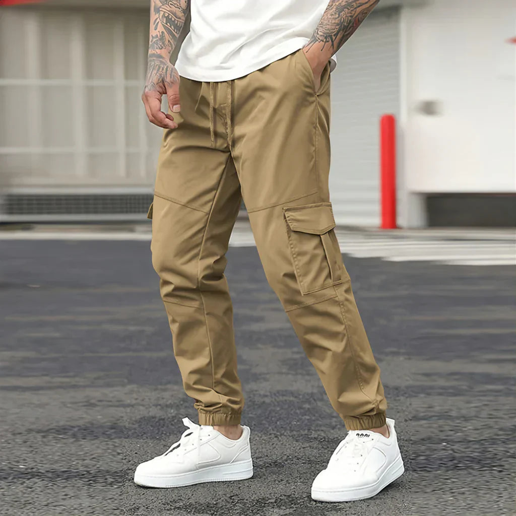 Cevori Tapered Cotton BlendCargo Pants