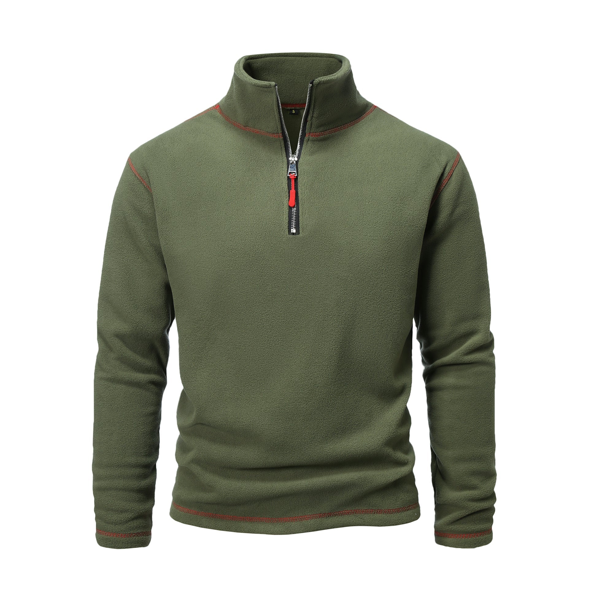 Cevori High Collar Fleece Jumper
