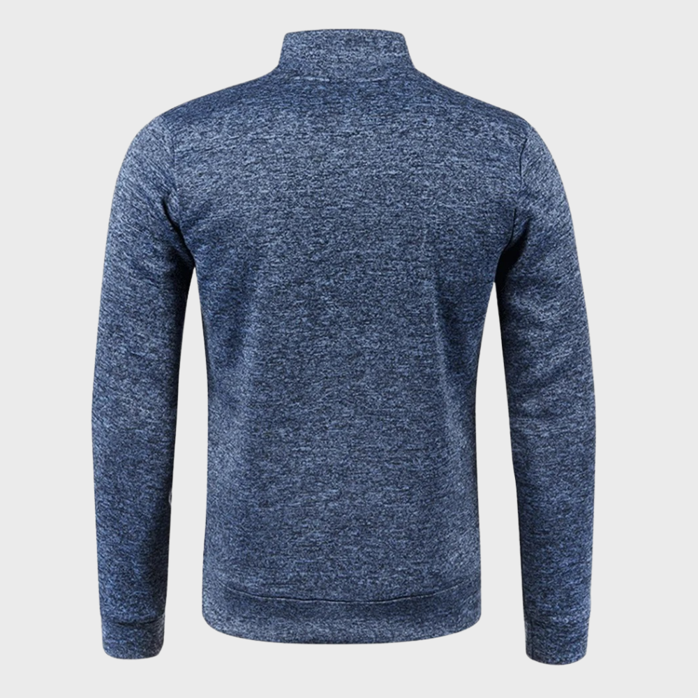 Cevori Quarter Zip Sweatshirt Casual Pullover