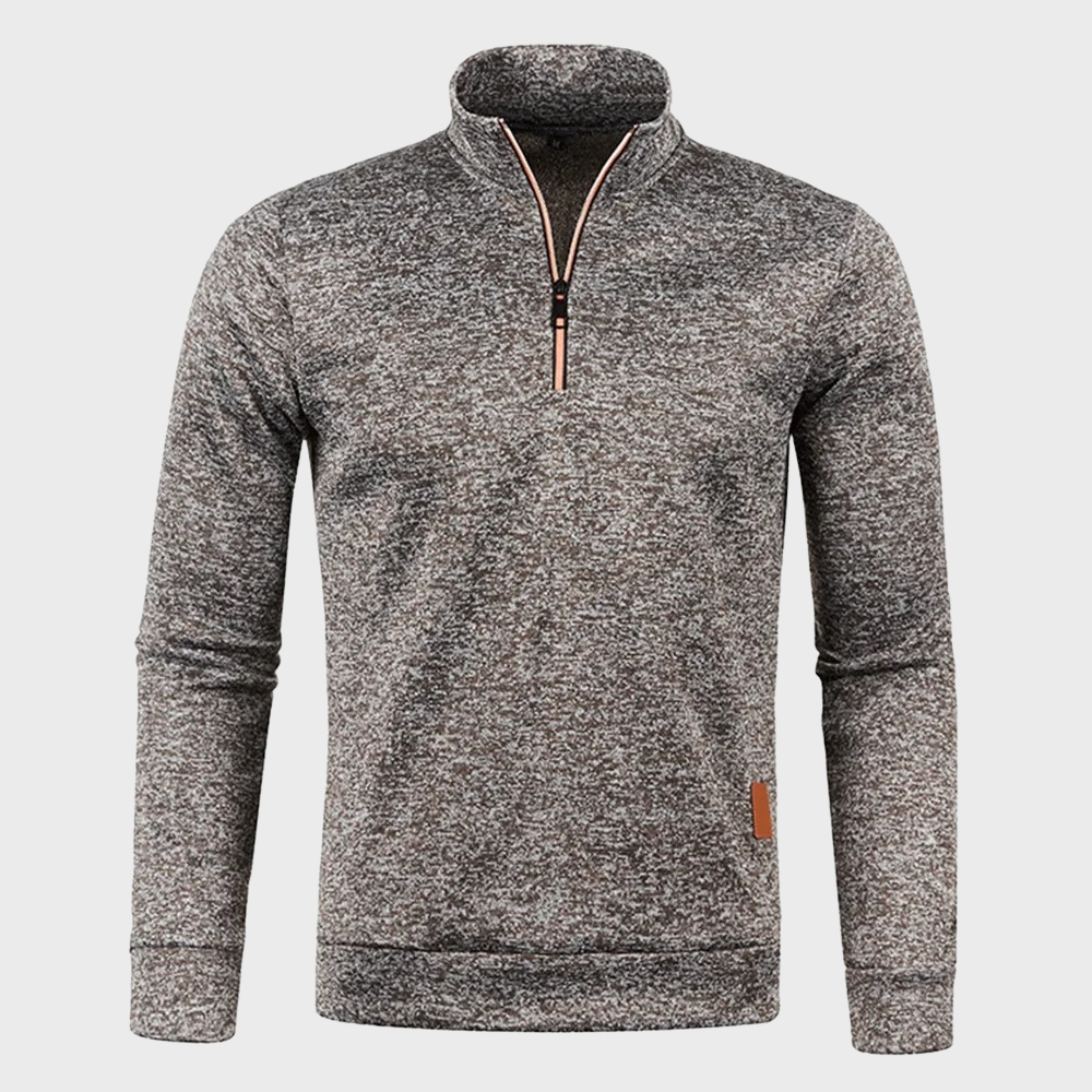 Cevori Quarter Zip Sweatshirt Casual Pullover