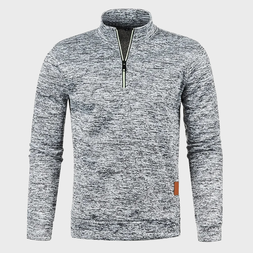 Cevori Quarter Zip Sweatshirt Casual Pullover