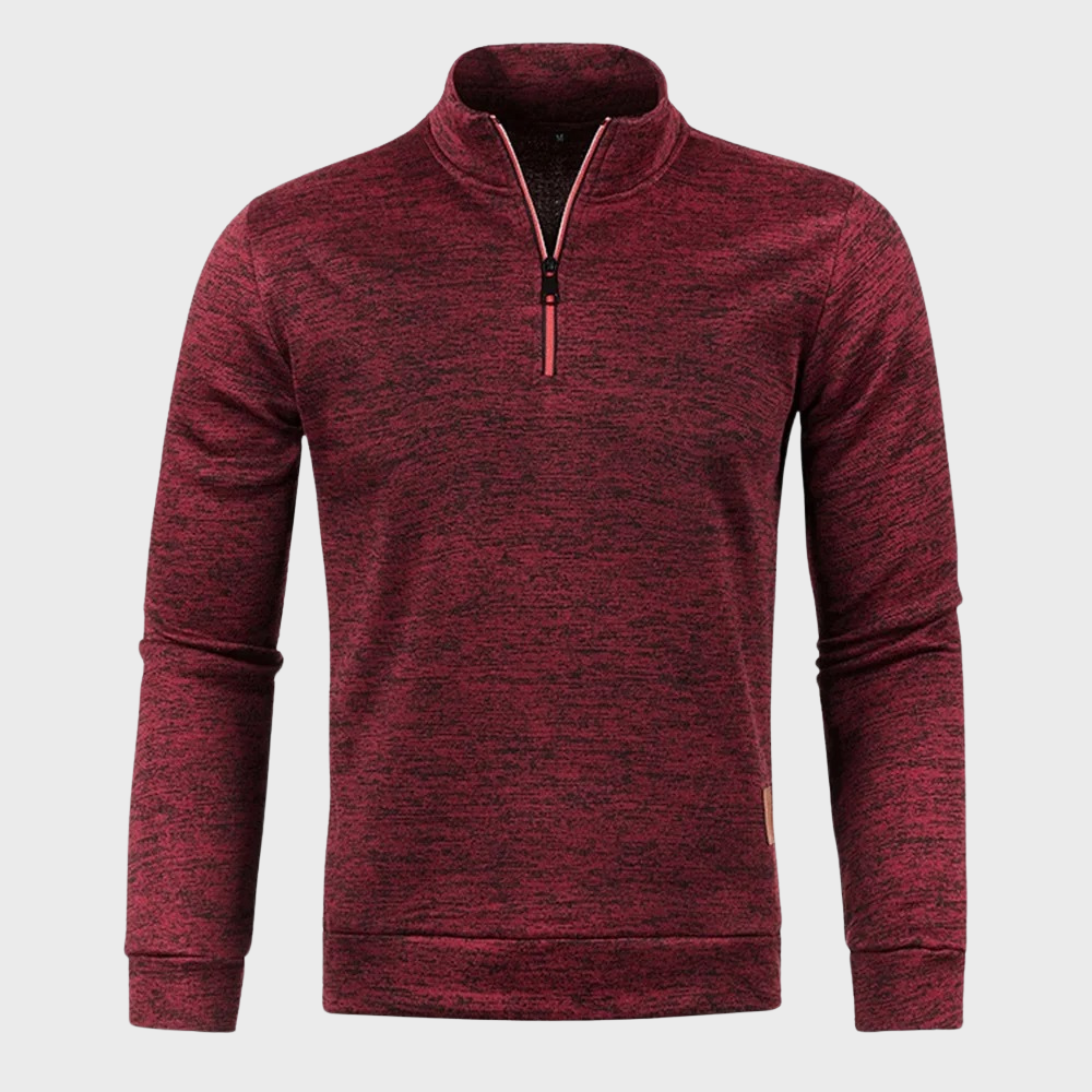 Cevori Quarter Zip Sweatshirt Casual Pullover