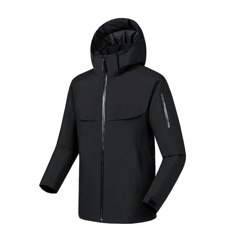 Cevori Casual Softshell Jacket with Hood