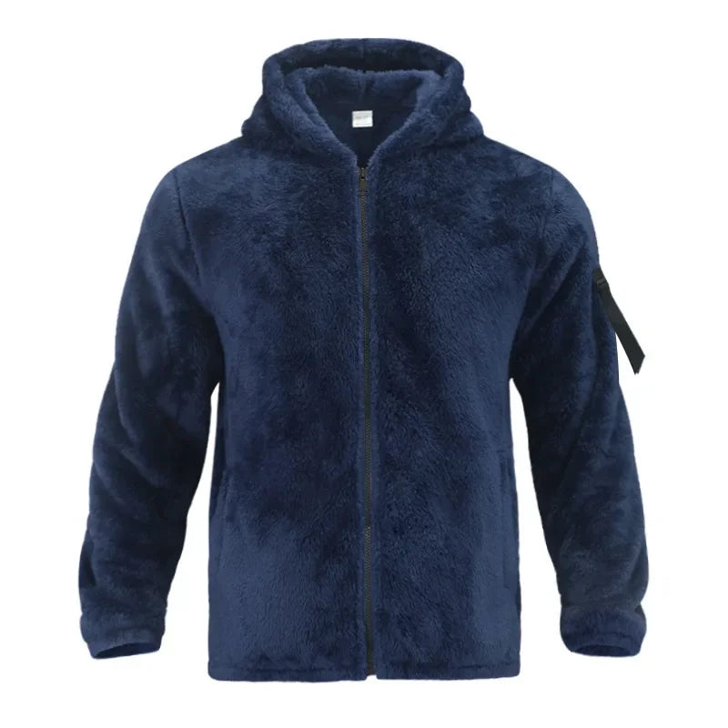Cevori Winter Wear Hooded Fleece Jacket