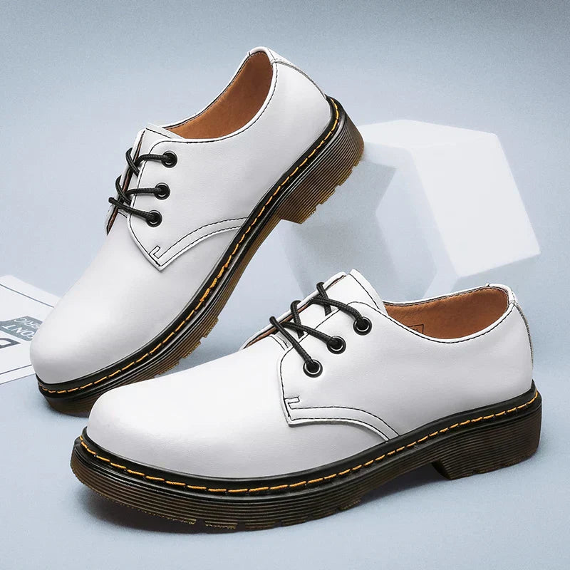 Cevori Classic Smooth Leather Oxford Shoes