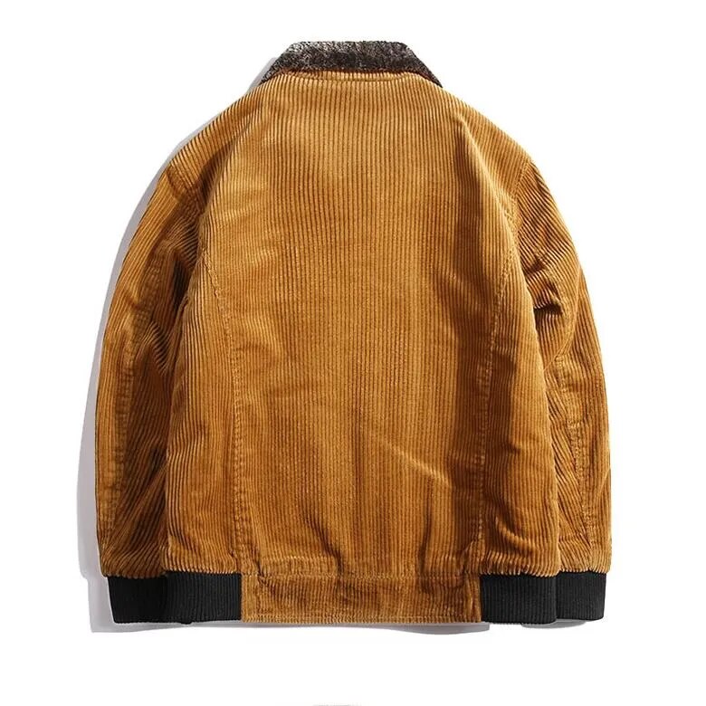 Cevori Cozy & Stylish Outerwear Corduroy Winter Jacket