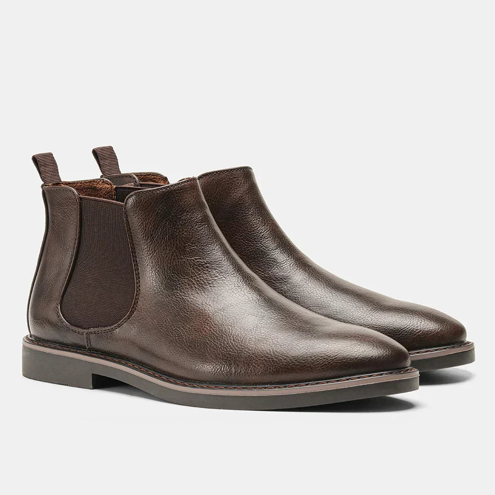 Cevori Waterproof Chelsea Boots with Elastic Panels