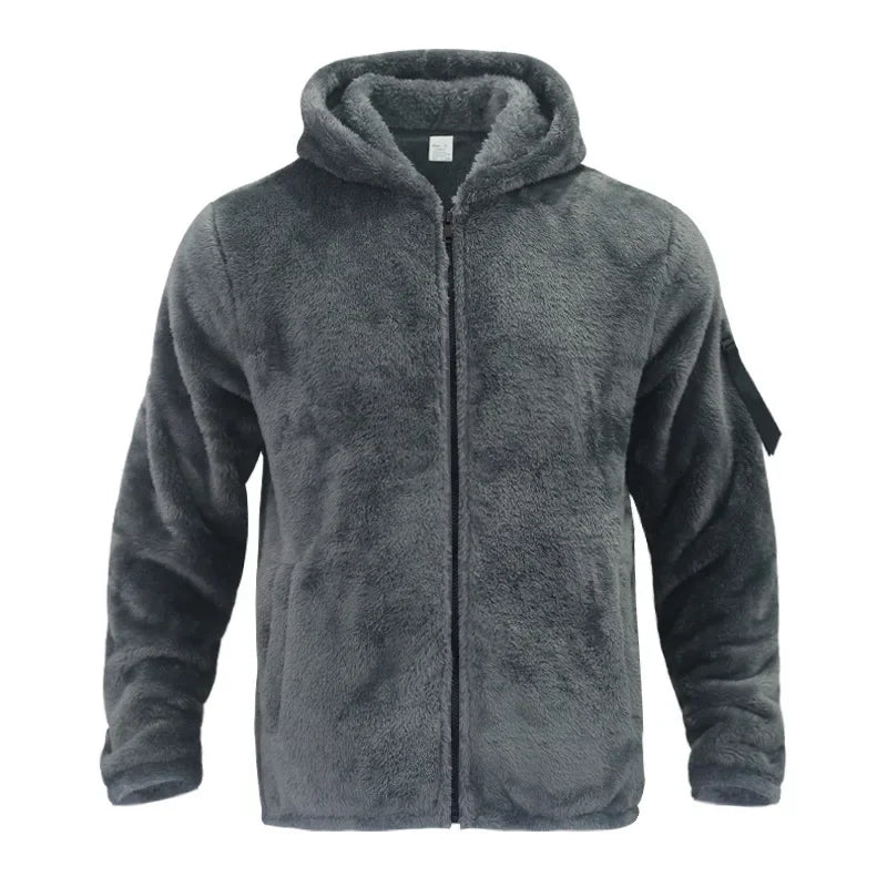 Cevori Winter Wear Hooded Fleece Jacket