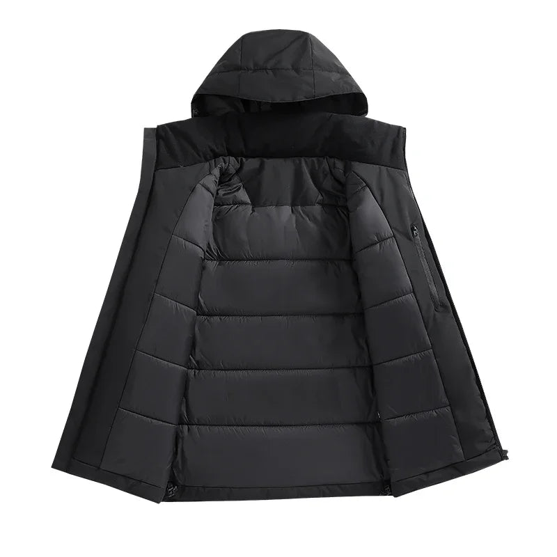 Cevori Casual Softshell Jacket with Hood