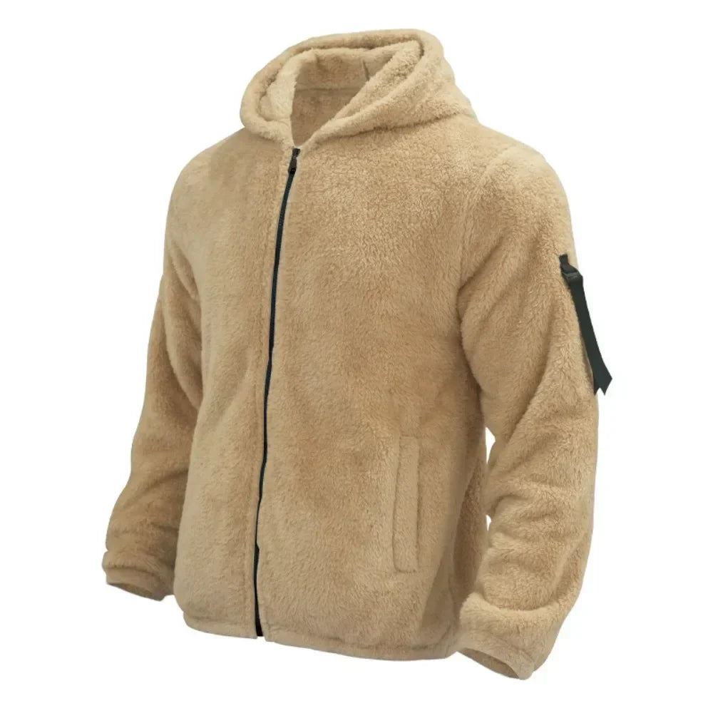 Cevori Winter Wear Hooded Fleece Jacket