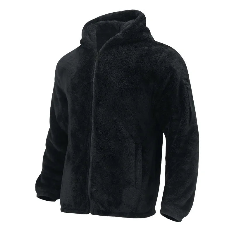 Cevori Winter Wear Hooded Fleece Jacket