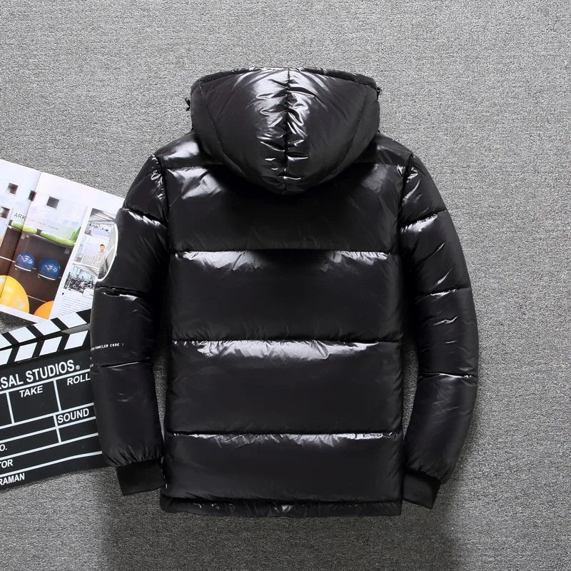 Cevori Winter Wear Hooded Down Jacket