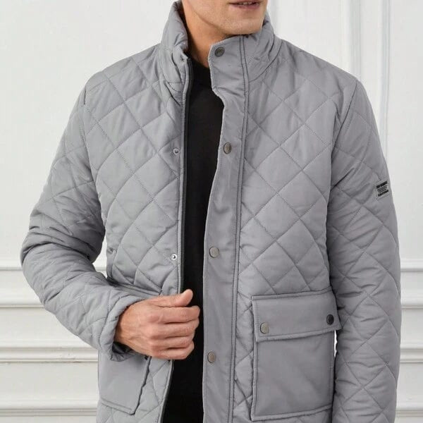 Cevori Classic Style Quilted Winter Jacket