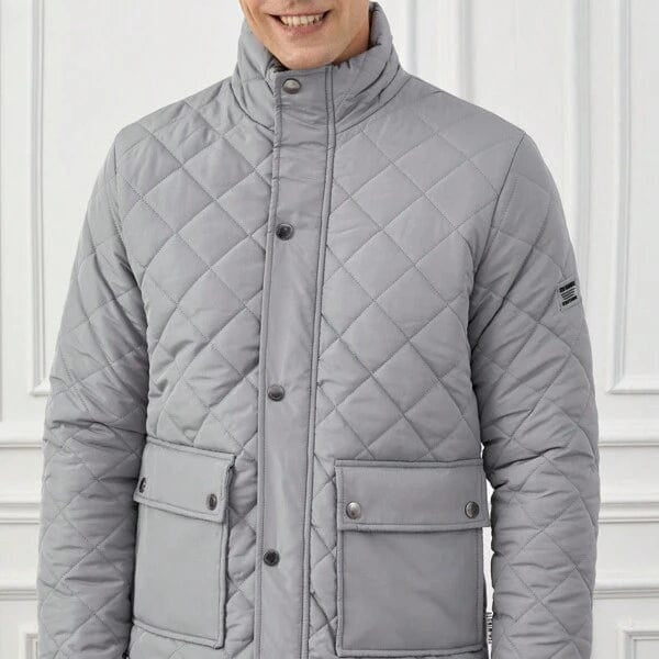 Cevori Classic Style Quilted Winter Jacket