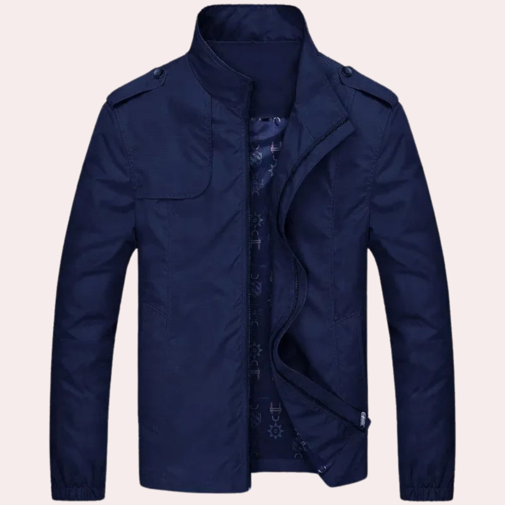 Cevori Casual Casual Bomber Style Zip-Up Jacket