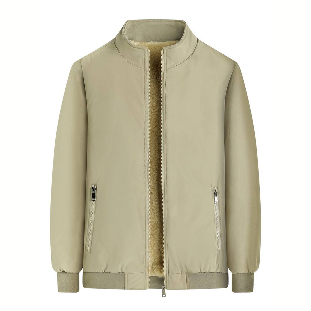 Cevori Warm Lined Bomber Jacket