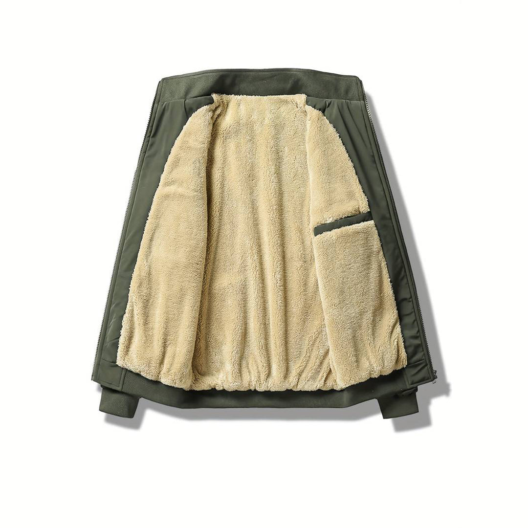 Cevori Warm Lined Bomber Jacket