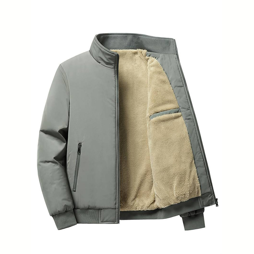 Cevori Warm Lined Bomber Jacket