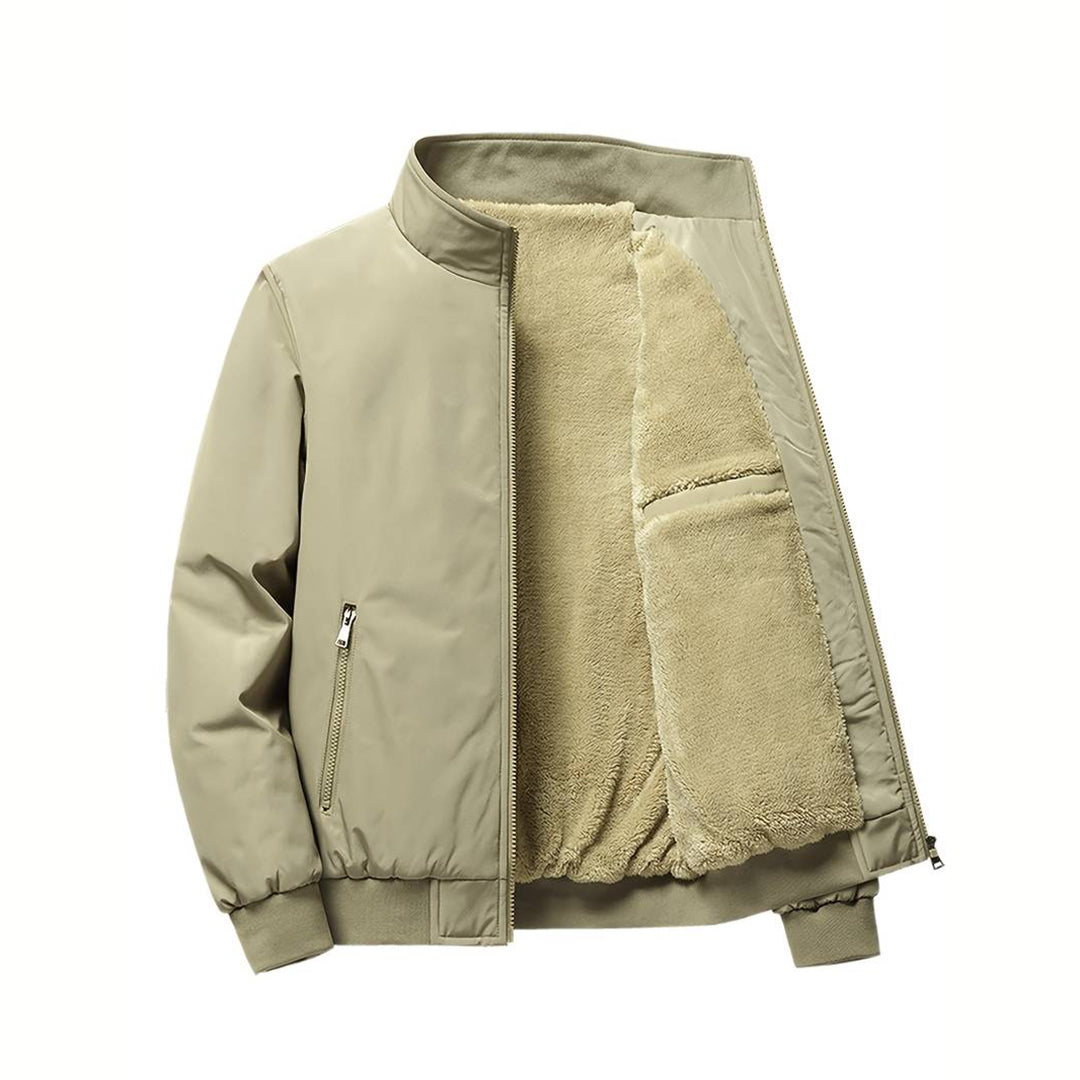 Cevori Warm Lined Bomber Jacket