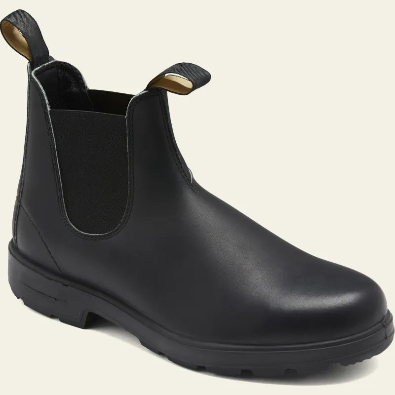 Cevori Leather Chelsea Ankle Boots