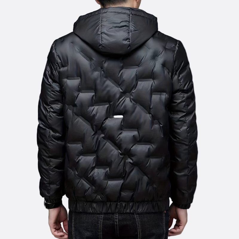 Cevori  Hooded Style Quilted Winter Coat
