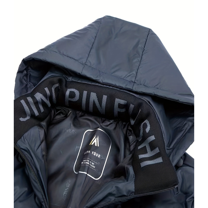 Cevori  Hooded Style Quilted Winter Coat