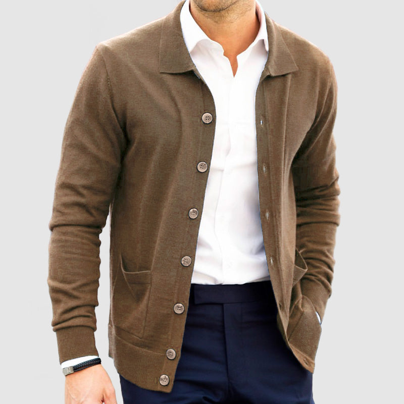 Cevori Buttoned Style Casual Jacket