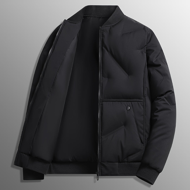 Cevori Baseball Style Thermal Lined Winter Jacket