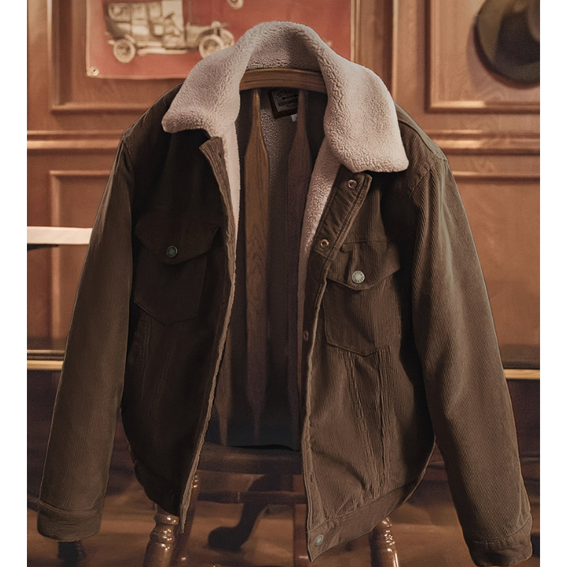 Cevori Vintage Winter Bomber Jacket