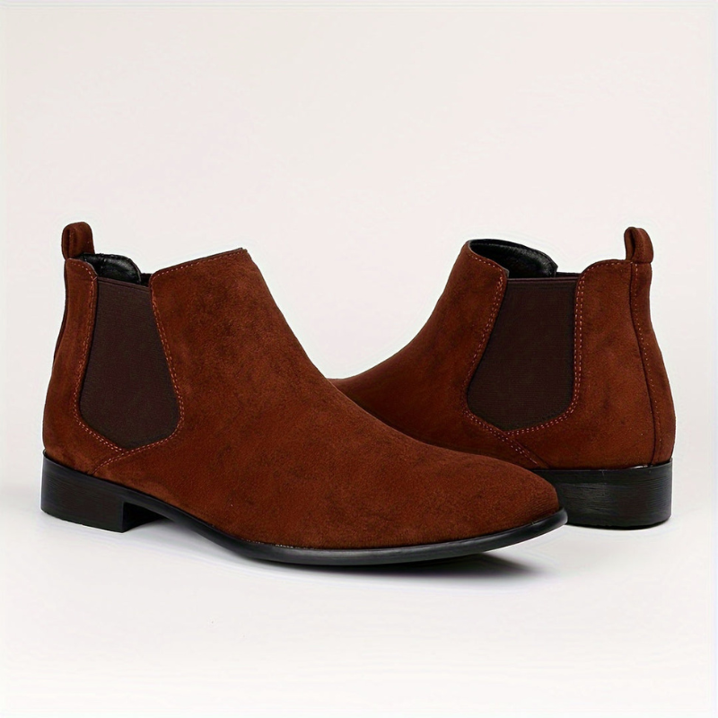 Cevori Slip-On Style Elasticated Ankle Boots