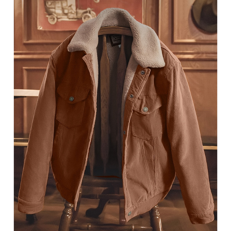 Cevori Vintage Winter Bomber Jacket