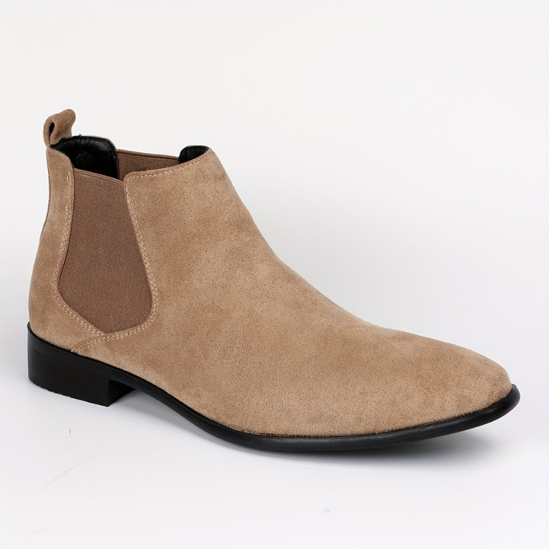 Cevori Slip-On Style Elasticated Ankle Boots
