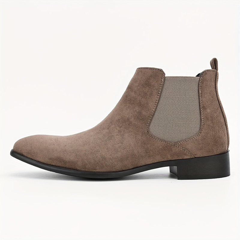 Cevori Slip-On Style Elasticated Ankle Boots